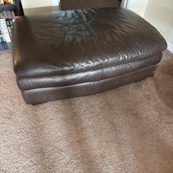 Dark Brown Ottoman 