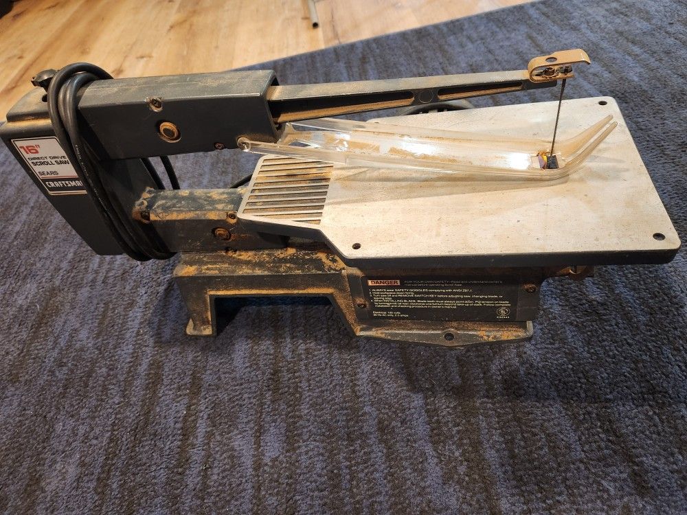 vintage craftsman 16 scroll saw