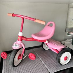 Tricycle Girls Pink Radio Flyer