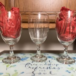 Glass Wine Cups
