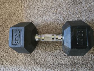 35 lbs dumbbell