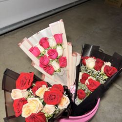Assorted Rose Bouquets 