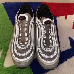 Nike Air Max 97 OG QS Silver Bullet 2017 Preowned Size 10