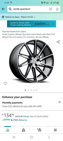 Verde Quantum 19 Inch Rims