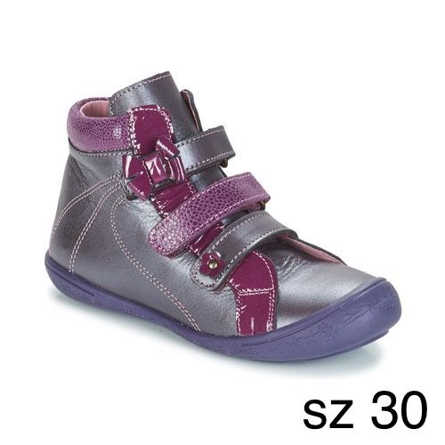 New Girl Leather Purple Ankle Boots sz 30
