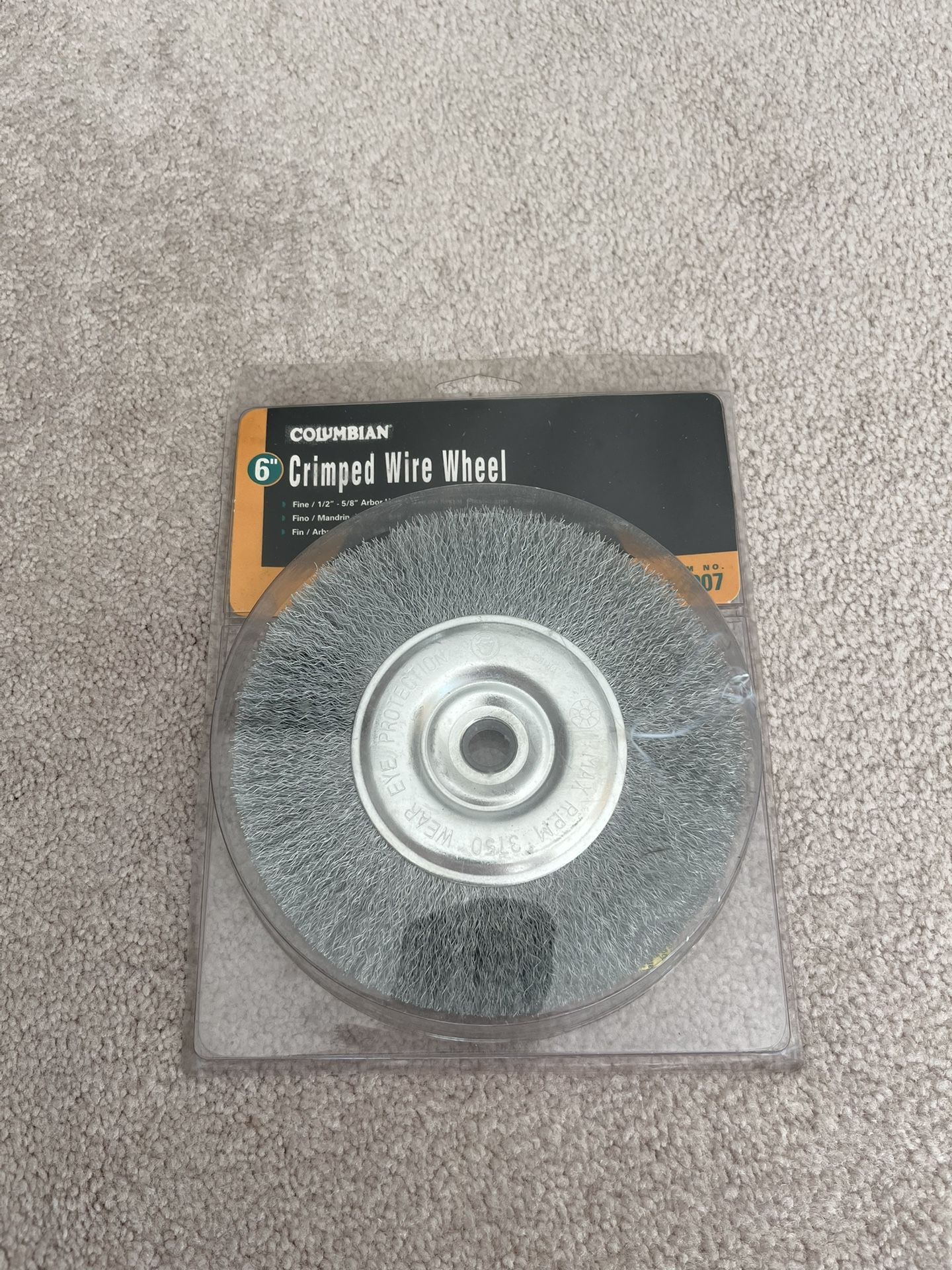 6” Crimped Wire Wheel Brush