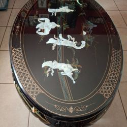 Vintage Antique Chinese Dinning Table 