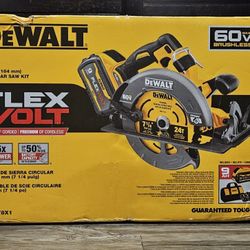 DEWALT FLEXVOLT 7-1/4" CIRCULAR SAW KIT 