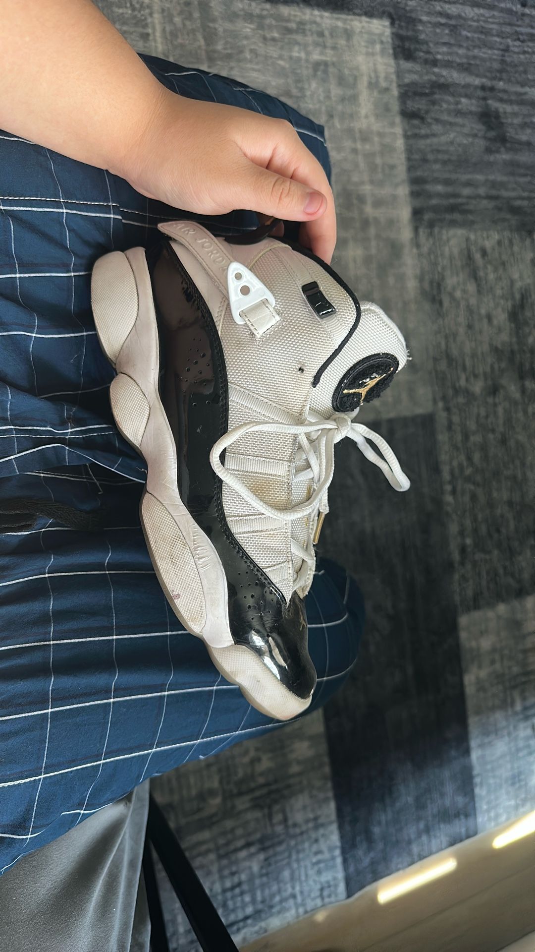 jordan 7 rings worn a couple times