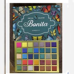 New, Packaged and Sealed 🥰MAKEUP DEPOT EYESHADOW PALETTE BONITA"

Bonita eyeshadow Palette features 35 shades ranging from colorful shadows to high-p