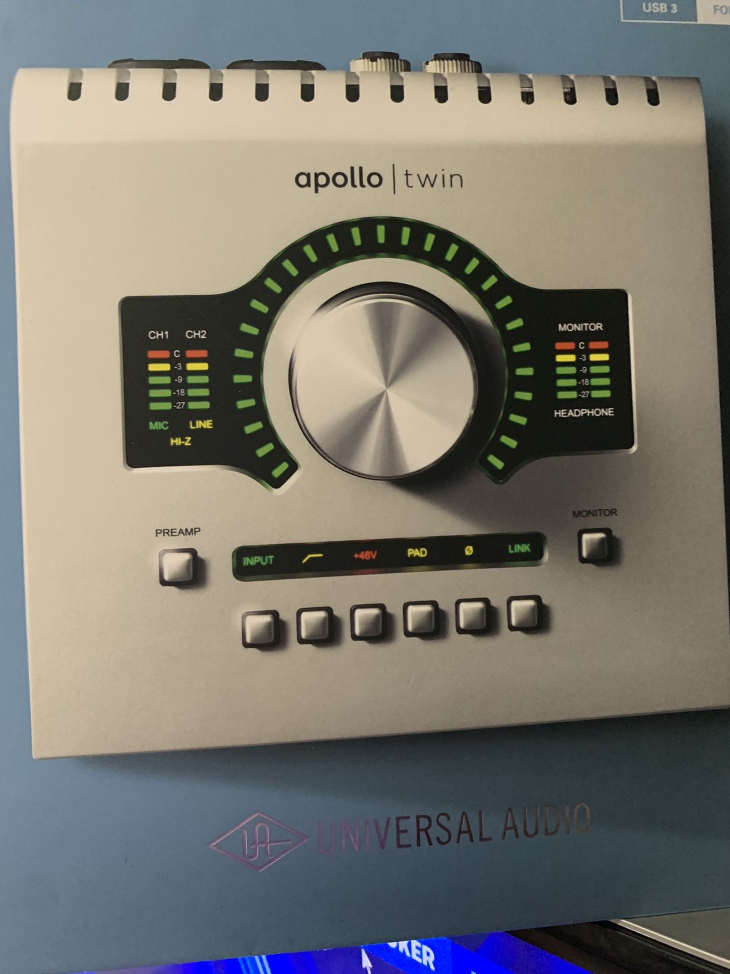 UAD Apollo Twin Duo USB Audio Interface