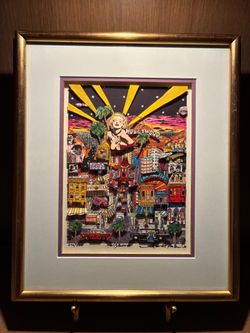 “Hollywood” by Charles Fazzino