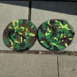 NEW*👉🏻2 x Camouflage Beekeeper Hats Bee Caps with Vail Mesh Protection (Silver Lake)