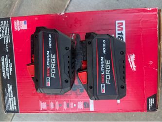 Milwaukee M18 REDLITHIUM FORGE HD12.0 Battery Pack $170 each