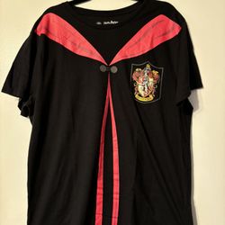 Harry Potter Gryffindor Robe T-shirt Halloween costume Adult XL