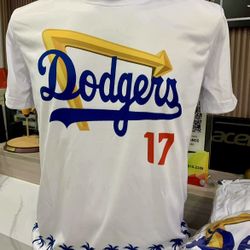 Dodgers x In-N-Out Inspired Custom White T-Shirt