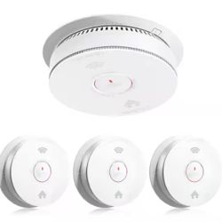 Fire Alarm with Voice Alert (3-Pack)