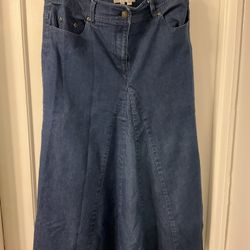 Vintage Appraisal Denim Skirt