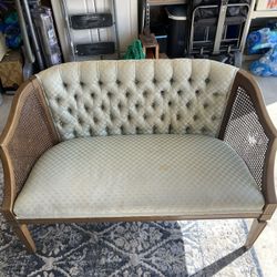 Antique Charlotte Style Love Seat 