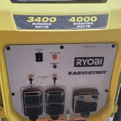 4000 RYobi Generator  