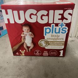 Size 1 Huggies Little Snugglers 
