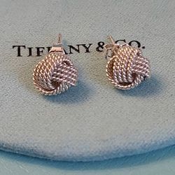 Tiffany & Co. Twist Not Earrings 