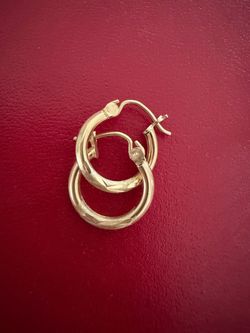 14K HOOPS