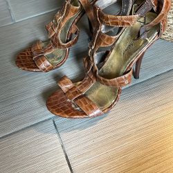 Sandal Ankle Straps High Heels 