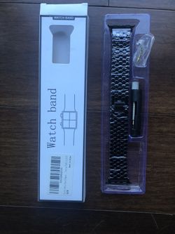 FitBit Sense Band - Metal - Black - Never Used