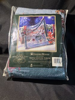 Goodwin Weavers New England Village Woven Throw