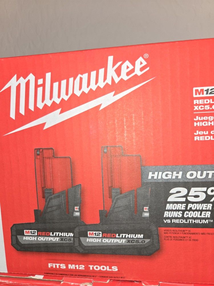 M12 XC5.0 High Output Starter Kit