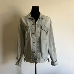 Vintage George Marciano by Guess — Light Wash Denim Jacket
