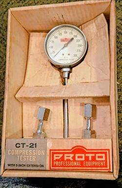 Vintage Proto Compression Tester Still New in Box