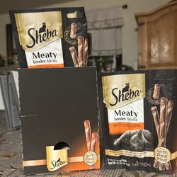 Sheba Chicken Sticks For Cats Boxes Of 50