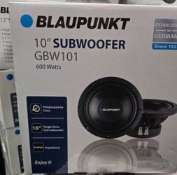 Blaupunkt 10” subwoofer