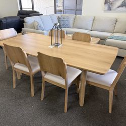 Dining Table With 6 Chairs 