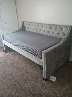 Bed couch conversion with the option of a trundle