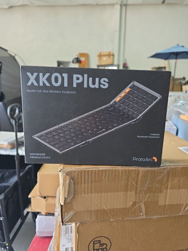 ProtoArc-XK01 PLUS- Backlit Full-size Wireless Keyboard
