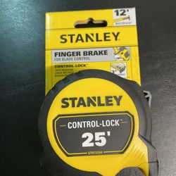 Stanley 25 ft. Control Lock Tape Measure