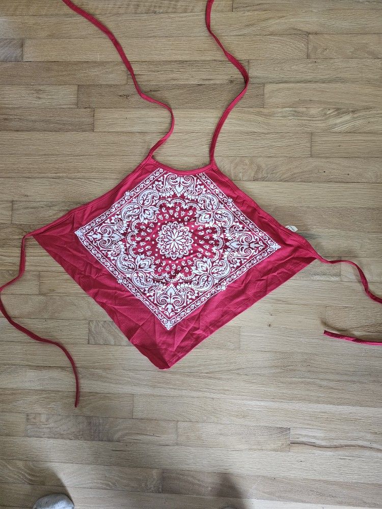 Brand new bandanna Halter Crop Top for sale