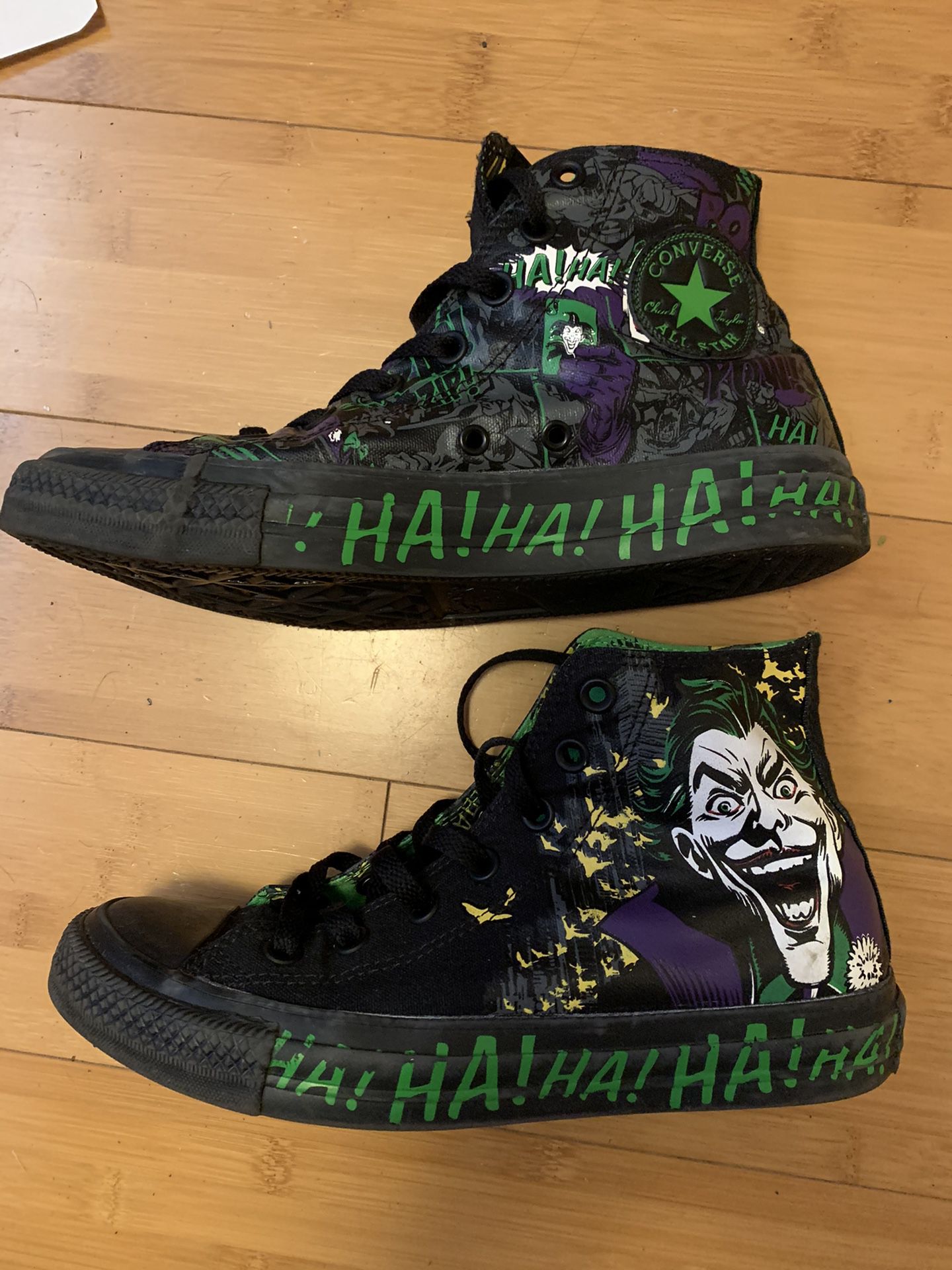 Hard find! Joker Converse High Tops for Sale in WA OfferUp
