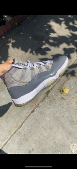 Jordan 11 coolgrey size 8m