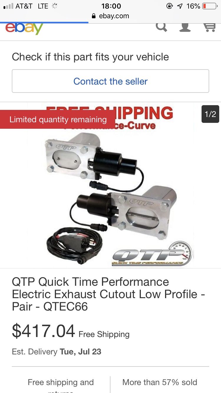 QTC electronic exhaust tips