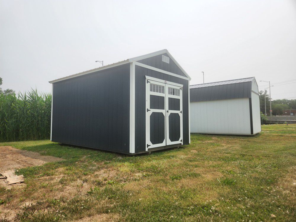 10 X 16 Utility Shed 