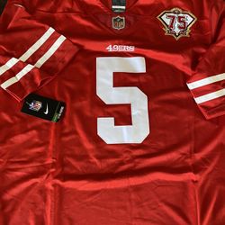 49ers Trey Lance Jersey XL
