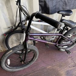 2 Bmx Bikes Haro And Fit $100.00 Cash Today 