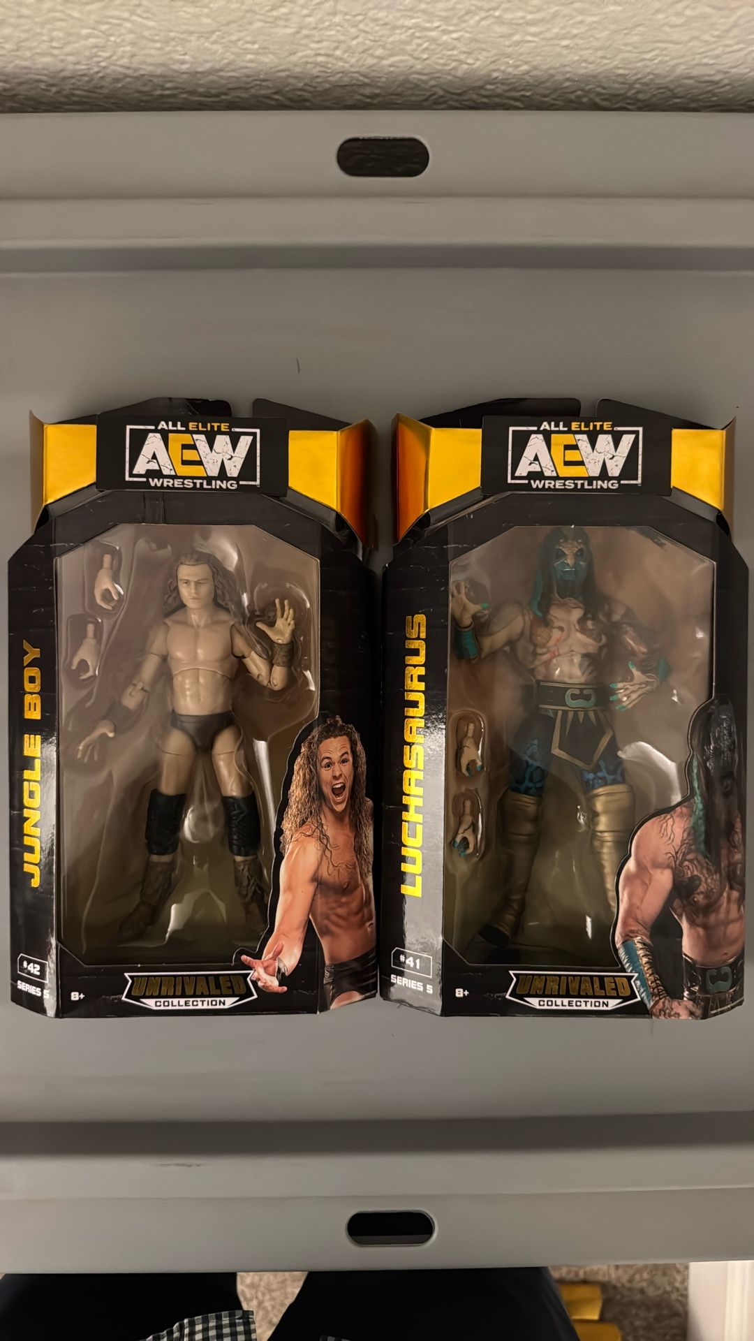 AEW Action Figure - Jungle Boy & Luchasaurus