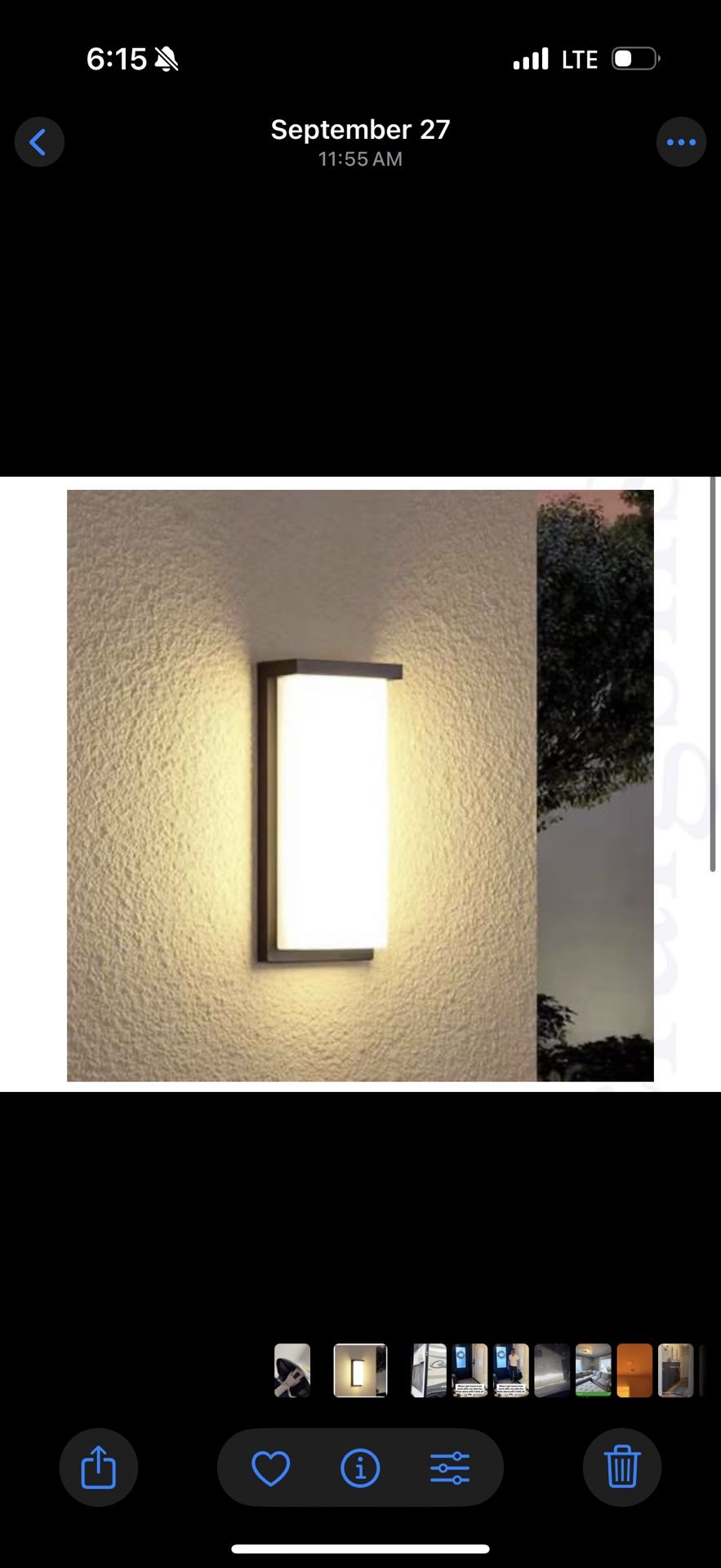 LED Outdoor Wall Light