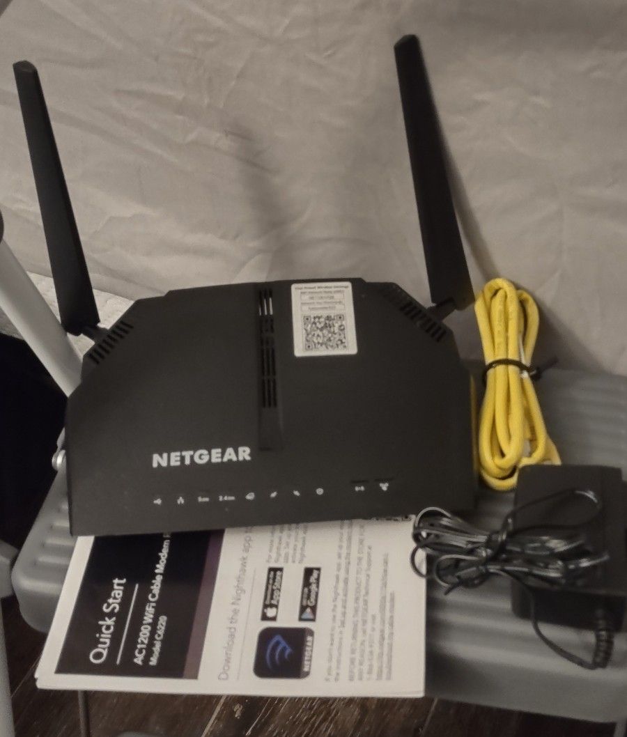 NETGEAR AC1200 Wi-Fi Cable Modem Router Combo