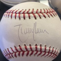 Randy Johnson Signed Baseball Arizona Diamondbacks